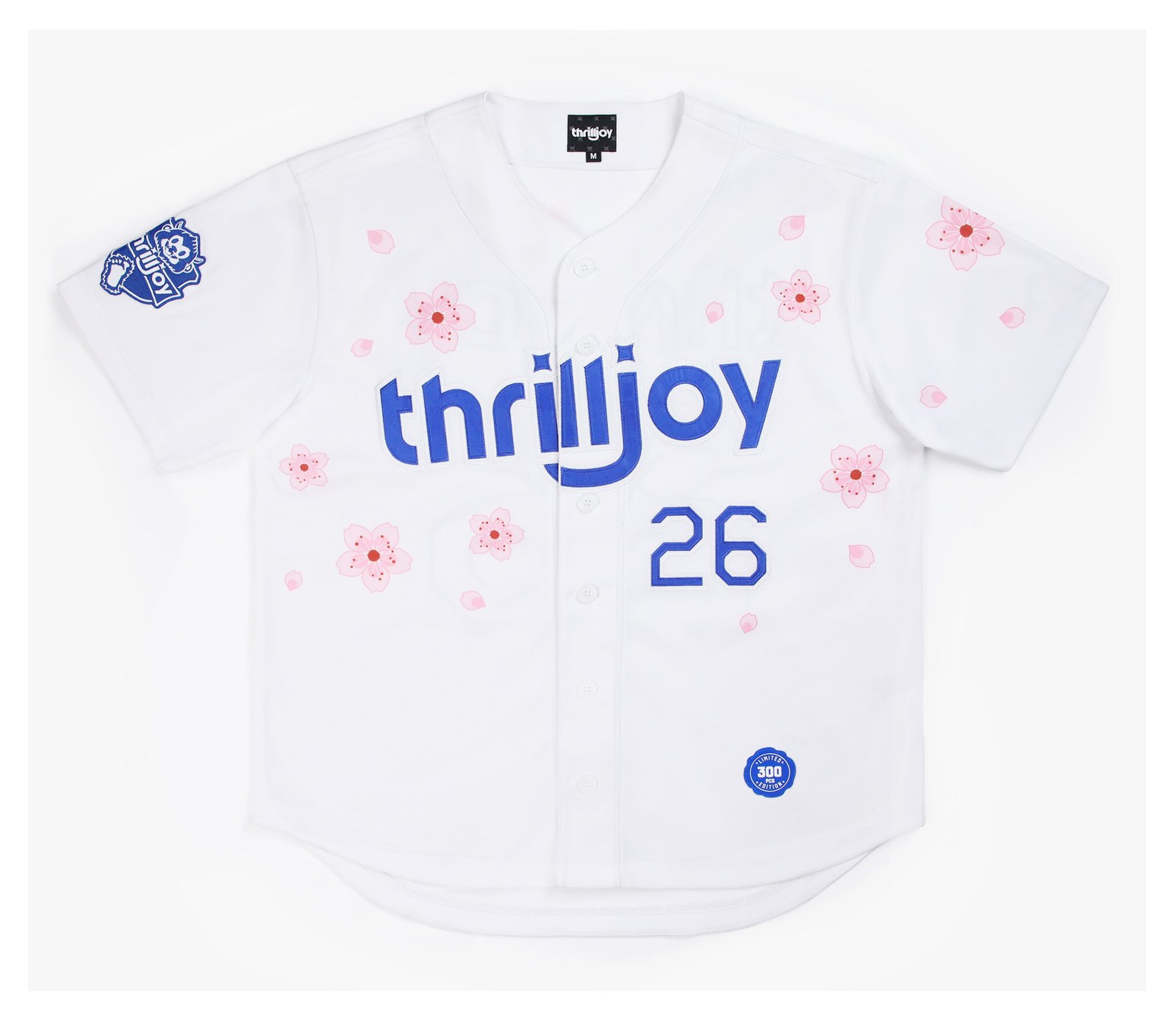 Thrilljoy '26 Oversized Jersey - Cherry Blossom Drop